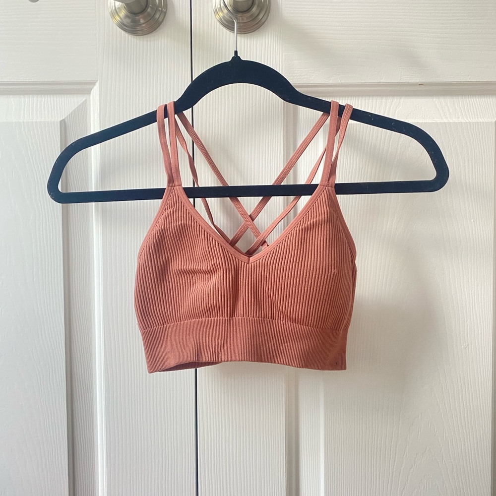 Aerie XS strappy back sports bra